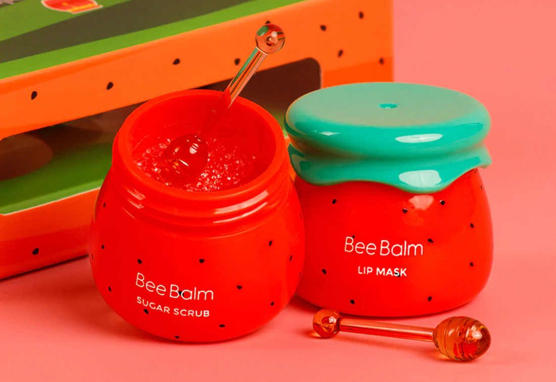 Watermelon Lip Mask + Sugar Scrub Set - Image 6